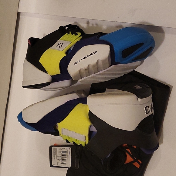 Y3 kanja sneaker sz medium fit us 8 to 8.5 - Picture 6 of 15